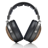 FiiO FT1 closed-back headphones, black walnut, front