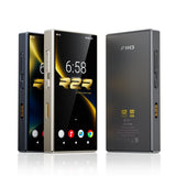 FiiO M33 R2R music player, black, blue and gold