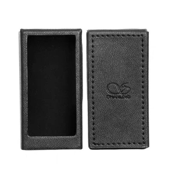 Shanling UA6 leather case, front and back