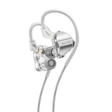 FiiO Jade Audio JD1 earphones, silver, single earphone
