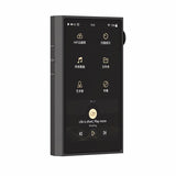 Shanling M5 Ultra music player, black, angled