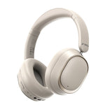 FiiO EH13 noise-cancelling Bluetooth headphones, white, angled