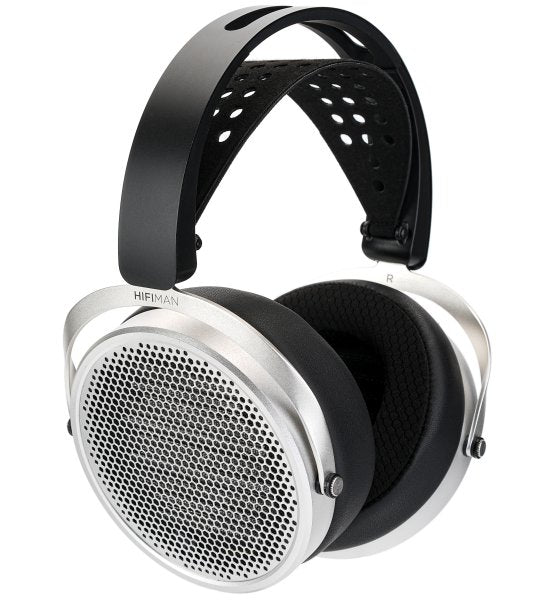 HiFiMAN HE600 planar headphones, angled