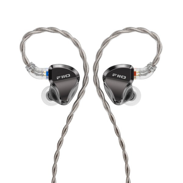 FiiO JH5 hybrid earphones, black, pair with cable
