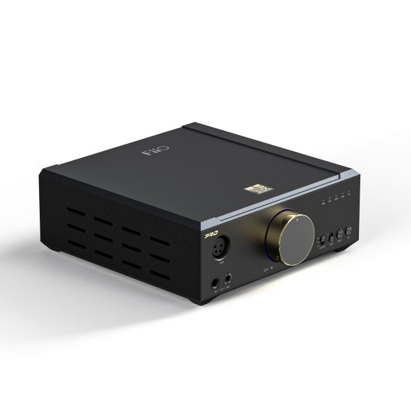 FiiO K9 Pro ESS desktop DAC and headphone amp, angled