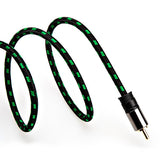 Cayin CS-30TCR USB-C to RCA coaxial cable, cable, coiled