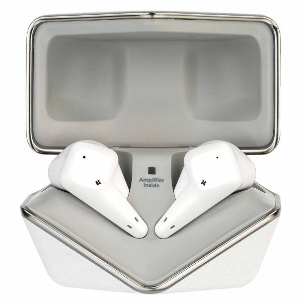 HiFiMAN Svanar Wireless Junior earbuds, earbuds in open case