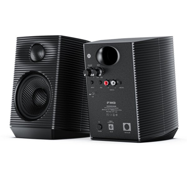FiiO SP3 active desktop speakers, black pair