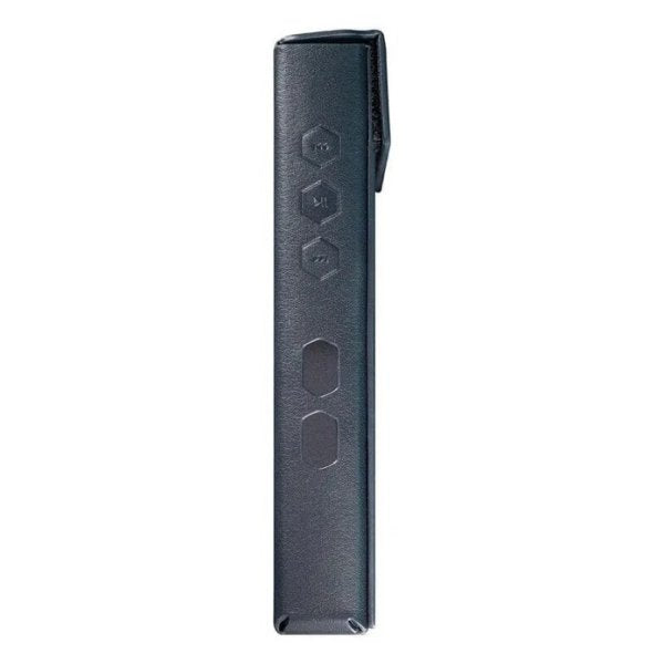 FiiO M23 leather case, side with button cut-outs