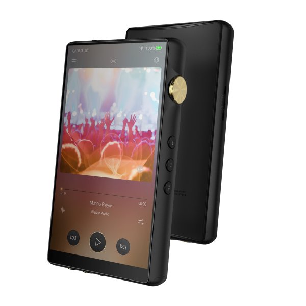 iBasso DX240 music player, front and back