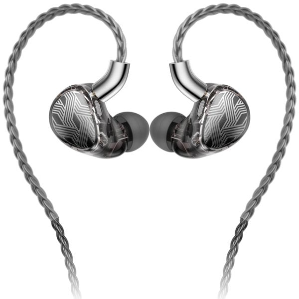 FiiO FA19 balanced-armature in-ear monitors, with cable