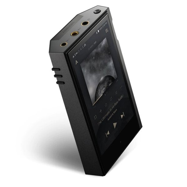 Astell&Kern KANN MAX music player, grey, back, angled