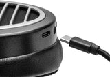 HiFiMAN Ananda BT Bluetooth planar headphones, USB-C port close-up