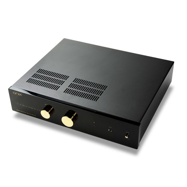 Onix RA-125 integrated amplifier, angled