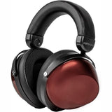 HiFiMAN HE-R9 closed-back headphones, angled from the other side