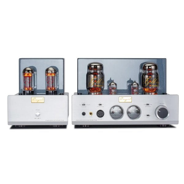 Cayin HA-6A MK2 valve headphone amp, silver, front
