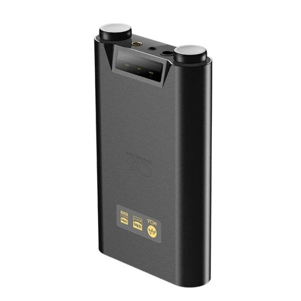 Shanling H7 portable DAC and headphone amp, black, front