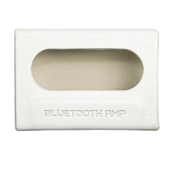 Snowsky Retro Nano leather case, white, front