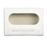 Snowsky Retro Nano leather case, white, front