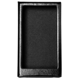 Shanling UP6 leather case, black, front