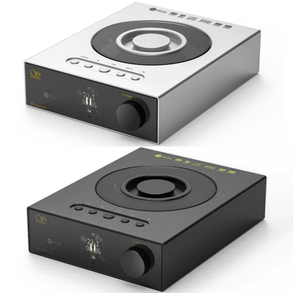 Shanling ET3 CD transport, silver and black