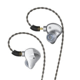 DUNU EST 112 hybrid in-ear monitors, angled from the other side