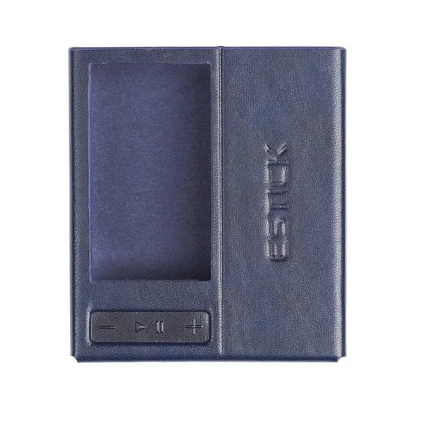 FiiO QX13 and ESTICK combo case, blue, open