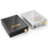 Shanling EM5 desktop streamer, DAC and amp, black and silver