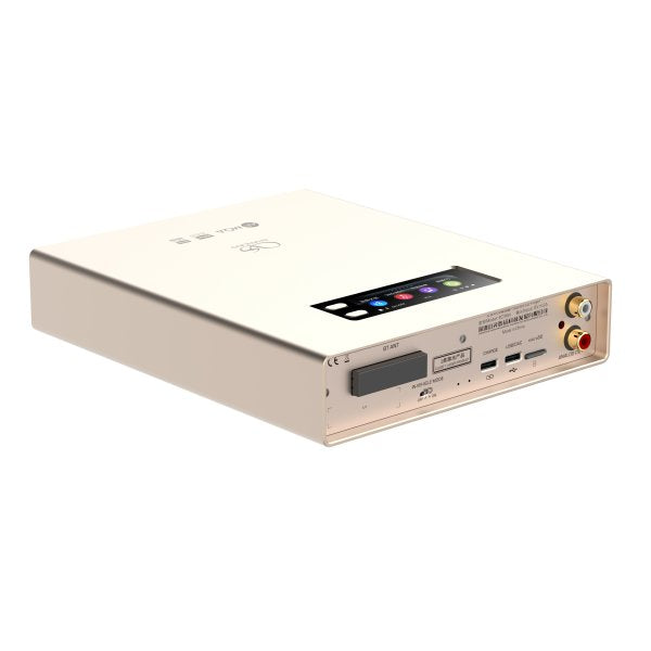 Shanling EC Mini CD player, gold, rear angled