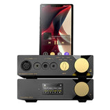 Onix Miracle streaming centre, front with player docked