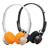 FiiO EH11 Bluetooth on-ear headphones, transparent and black