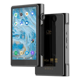 Shanling M3 Ultra music player, black, front and back