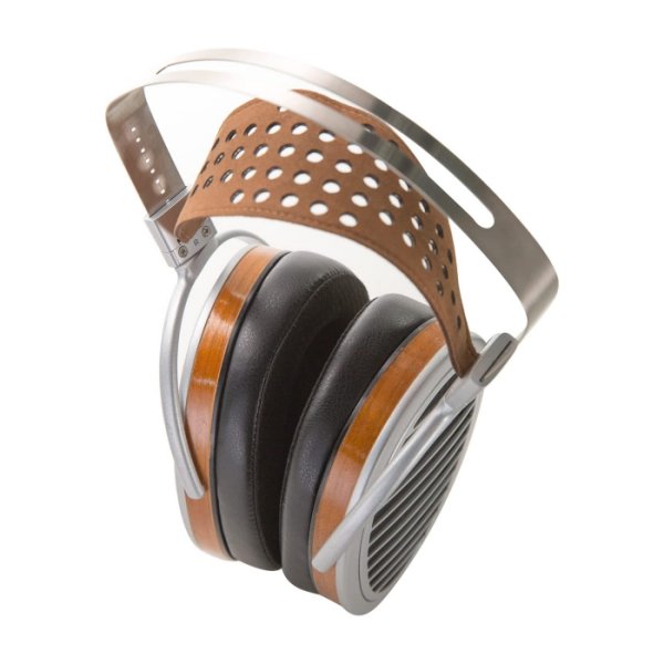 HiFiMAN HE1000 V2 Stealth planar headphones, angled from the other side