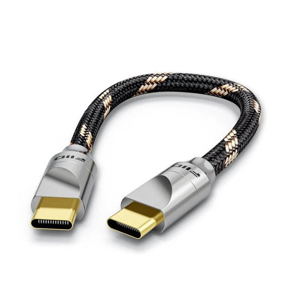 FiiO LT-TC5 USB-C to USB-C cable, plug close-up