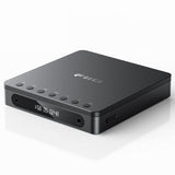 FiiO DM13 portable CD player, black, angled