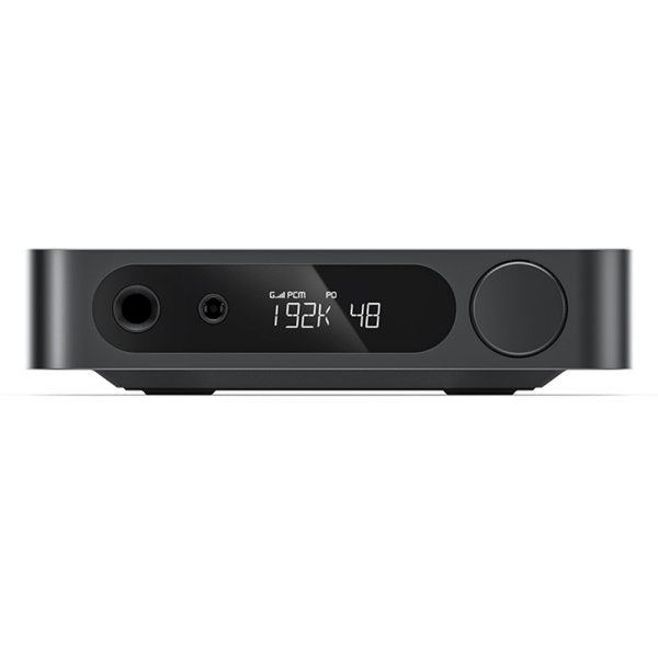 FiiO K11 R2R desktop DAC and headphone amp, black, front panel
