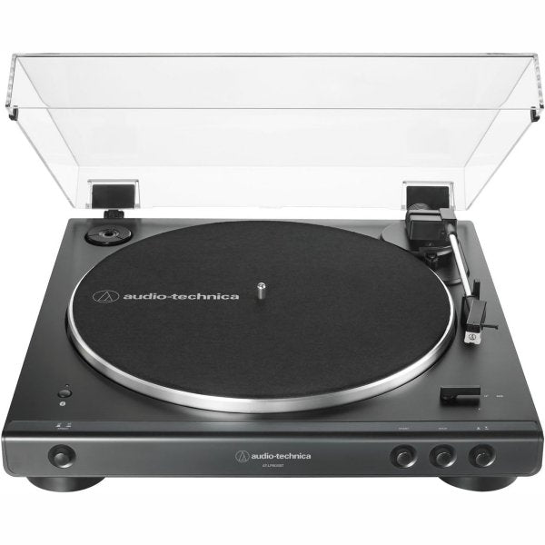 Audio-Technica AT-LP60XBT Bluetooth turntable, with dust cover