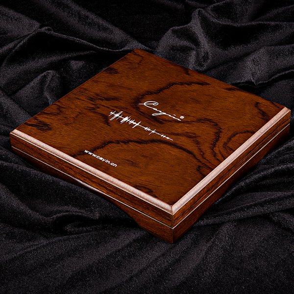 Cayin CS-30TCR USB-C to RCA coaxial cable, presentation box