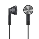 FiiO FF1 earbuds, black, angled