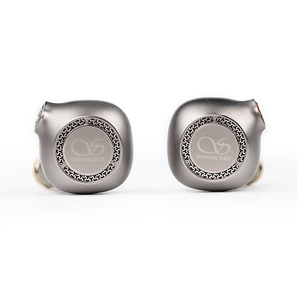 Shanling MG800 semi-open in-ear monitors, shells from the front