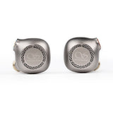 Shanling MG800 semi-open in-ear monitors, shells from the front