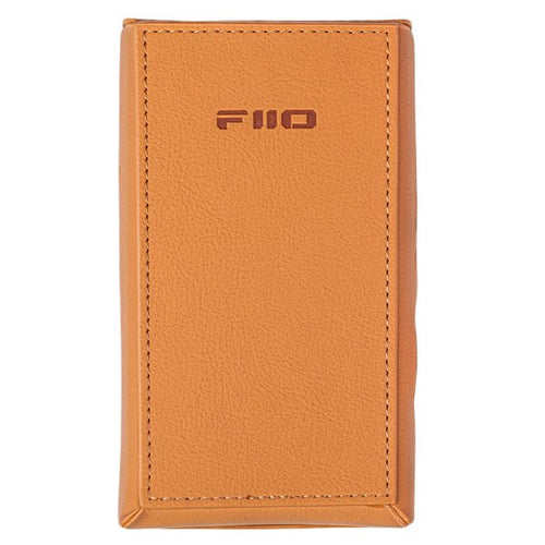 Leather Case for the FiiO M21 DAP - BROWN (Box opened)