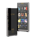 Shanling Onix XM10 Ltd music player, front and back, angled