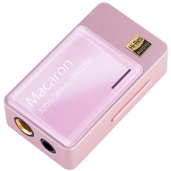 iBasso JR Macaron USB DAC and headphone amp, pink