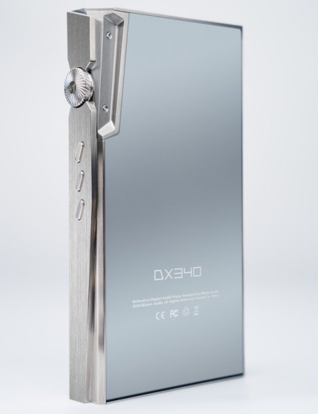 iBasso DX340 Limited Titanium Edition music player, back