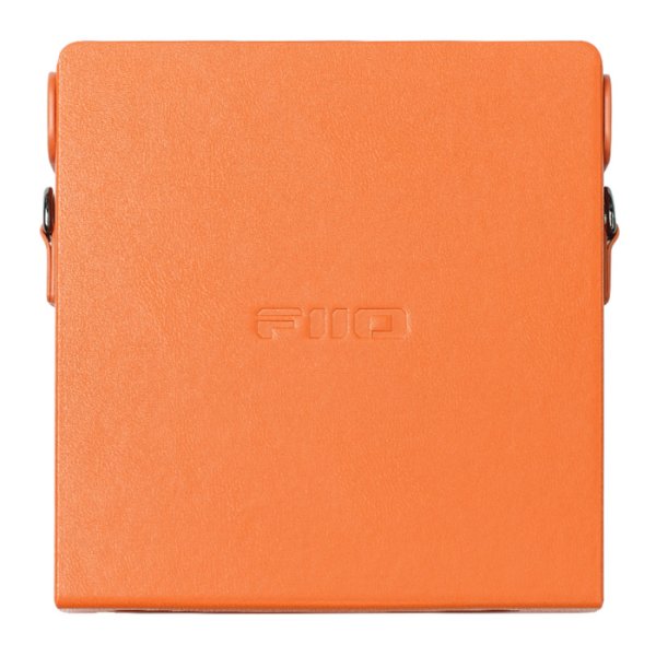 FiiO DM15 leather case, orange, outside