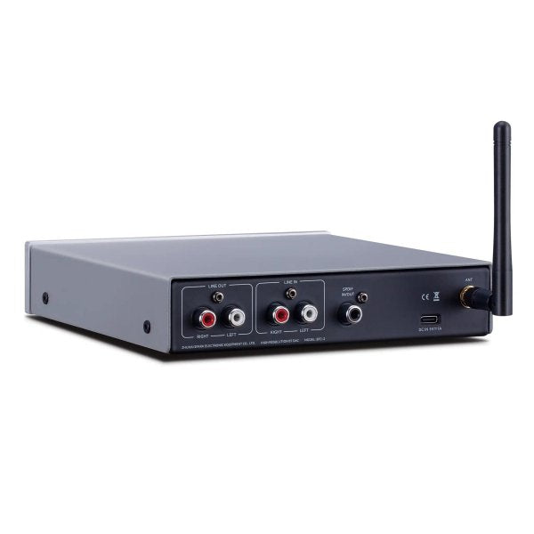 Cayin BTC-2 Bluetooth DAC and headphone amp, rear panel