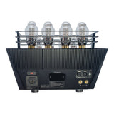 HiFiMAN Shangri-La Sr electrostatic system, amplifier rear with valves