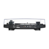 Audio-Technica AT-LP3XBT Bluetooth turntable, black, side view