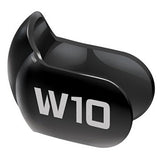 Westone W10 v2 earphones, black faceplate